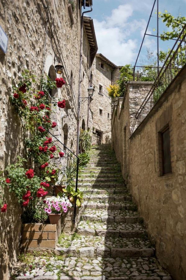 Il Tripode - Le Dimore Del Bordone Vallo di Nera Exteriör bild